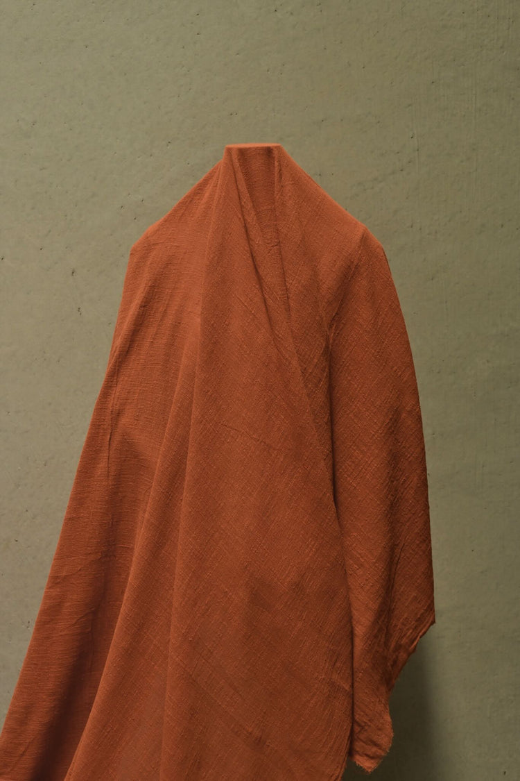 Cheesecloth Cotton Slub - Orange