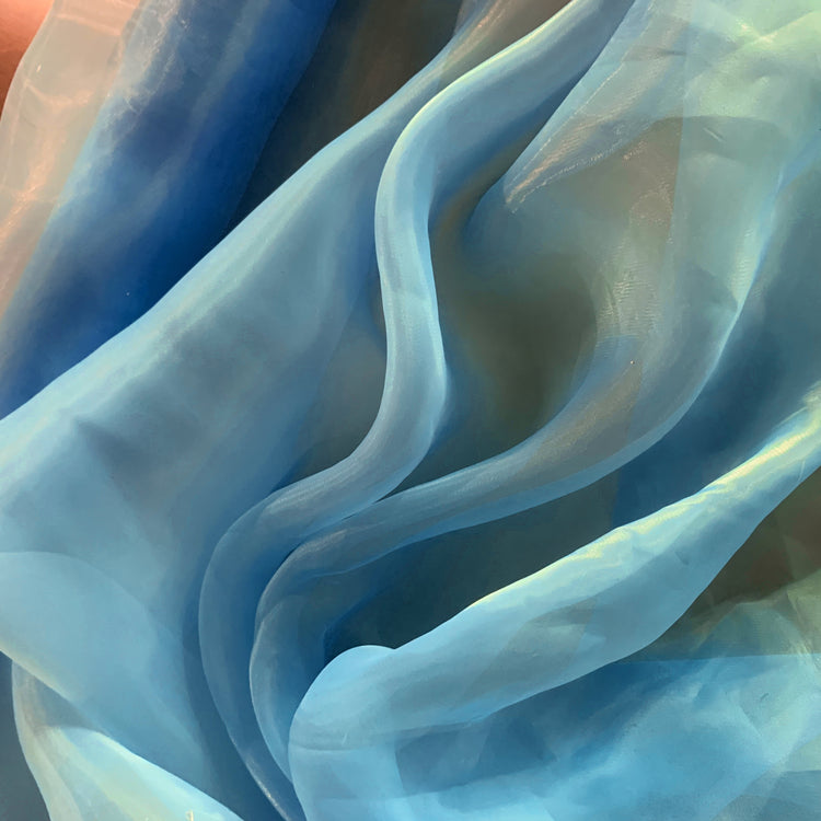 Plain Organza - Powder Blue