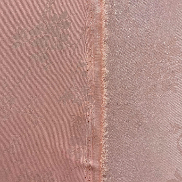 Satin Orchid Damask - Papaya Whip
