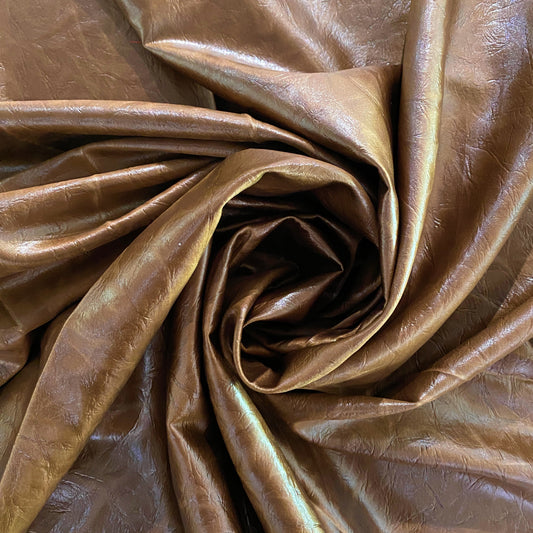 Leather Finish Satin - Chocolate