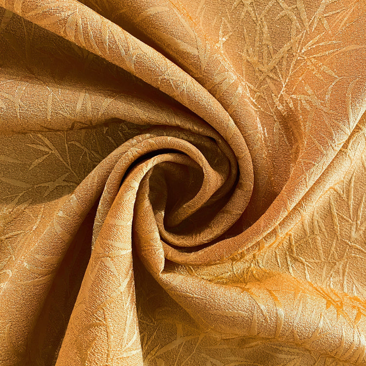 Bamboo Leaf Crepe Damask - Goldenrod