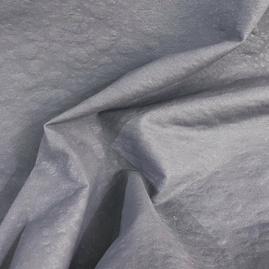 Algae Motif - Thermo Finished Twill - Grey