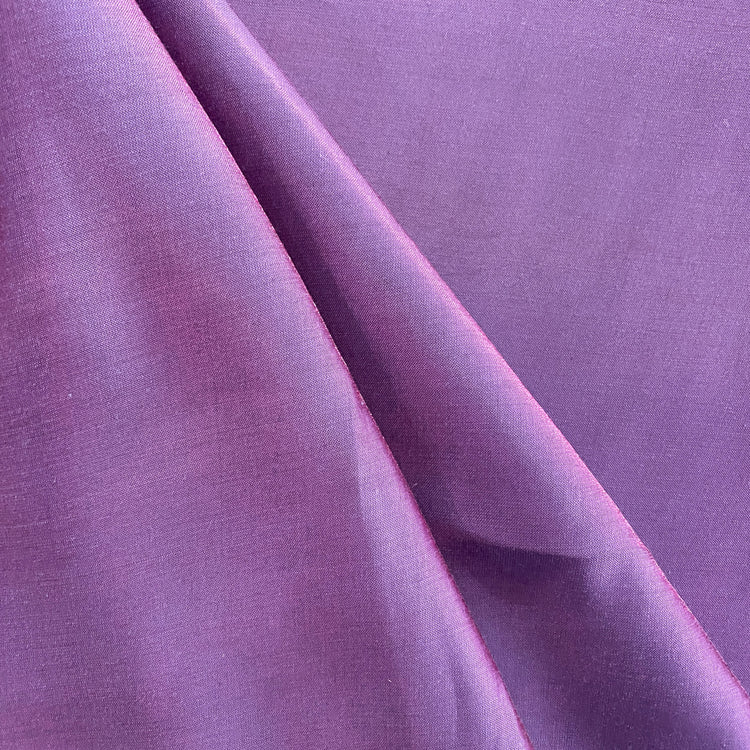 Glacé Shot Charmeuse - Medium Purple / Magenta