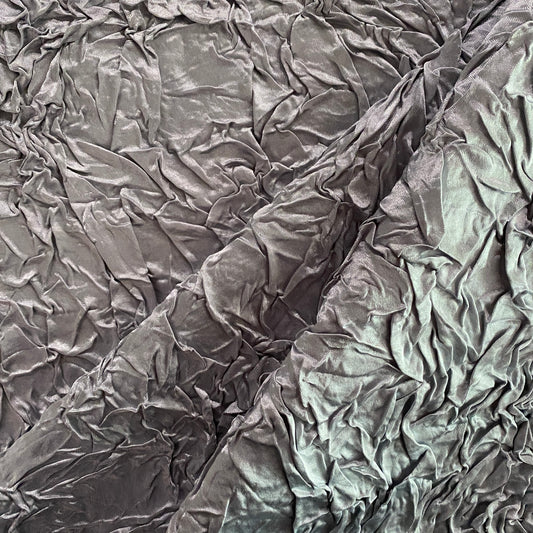 Crushed Satin - Bonded - Light Silver