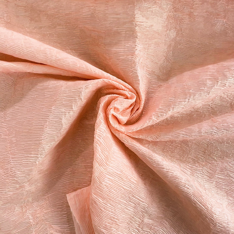 Bonded Rippled Plisse - Pink