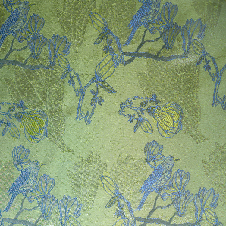 Honey Eater Floral Jacquard - Spearmint