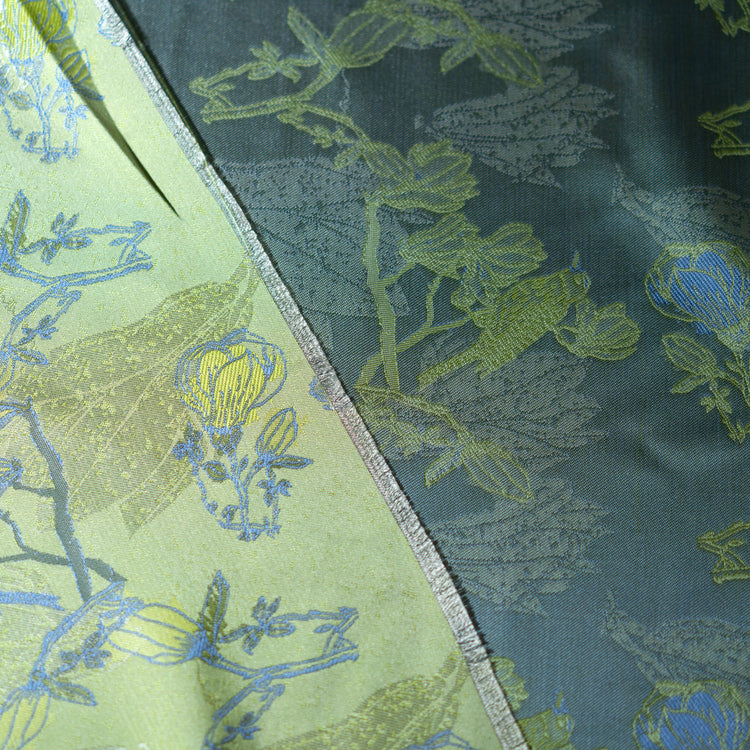 Honey Eater Floral Jacquard - Spearmint