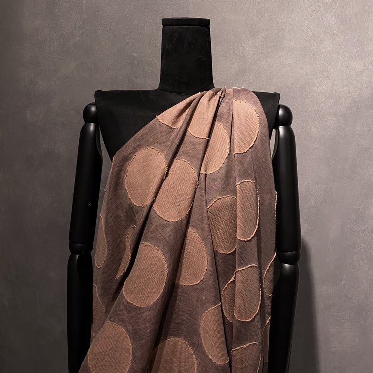 Large Dot Coupé Voile - Peru / Sienna