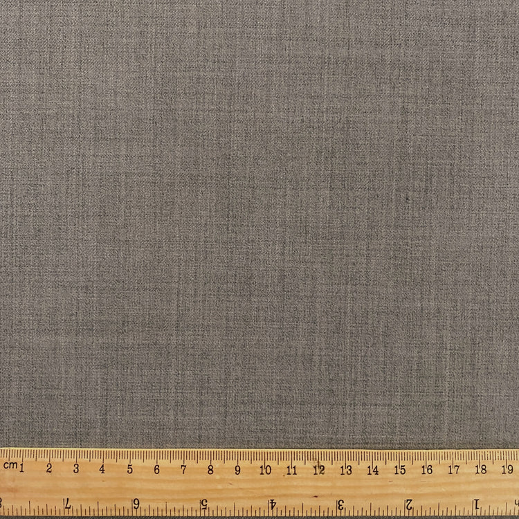 Australian Merino Worsted Wool Gabardine - Light Grey