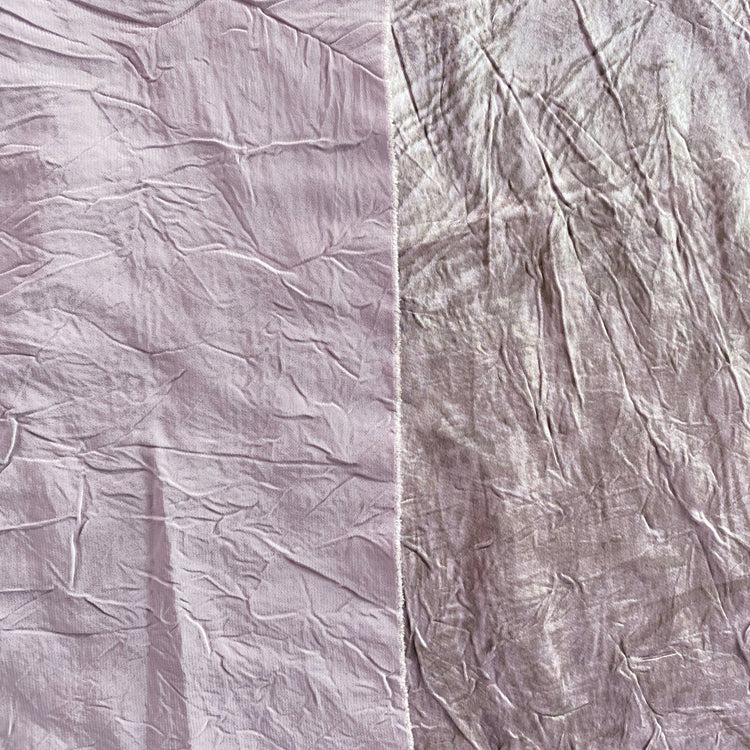 Marble Crushed Satin - Lavender Grey