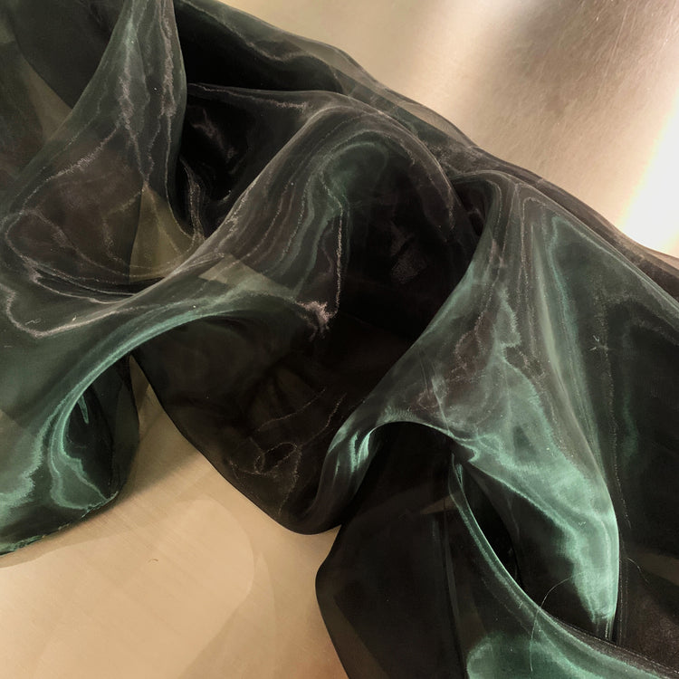 Plain Organza - Black