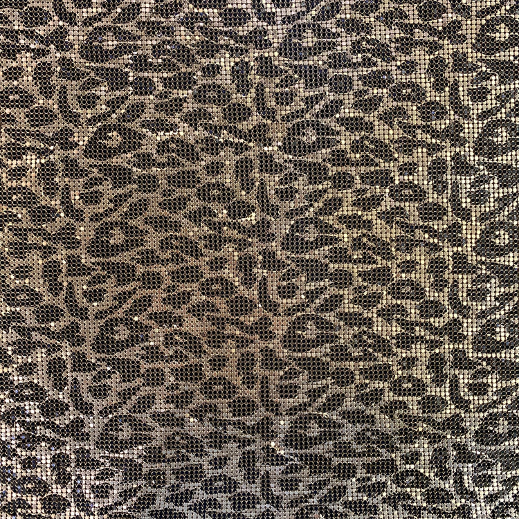 Glomesh - Gold Leopard Print