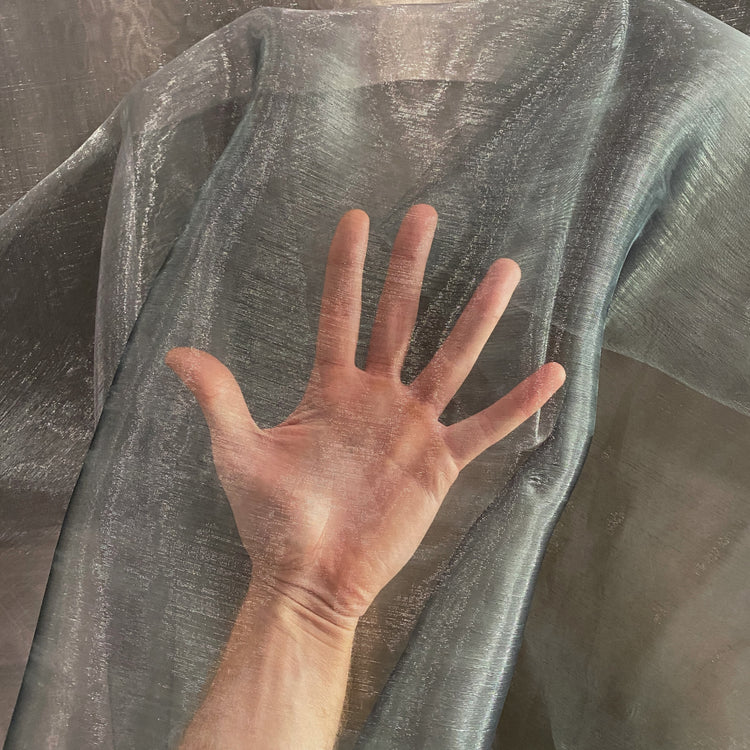 Metallic Organza - Silver