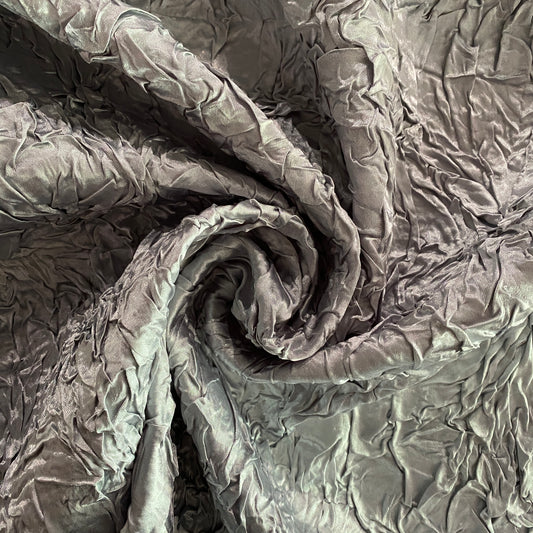 Crushed Satin - Bonded - Light Silver