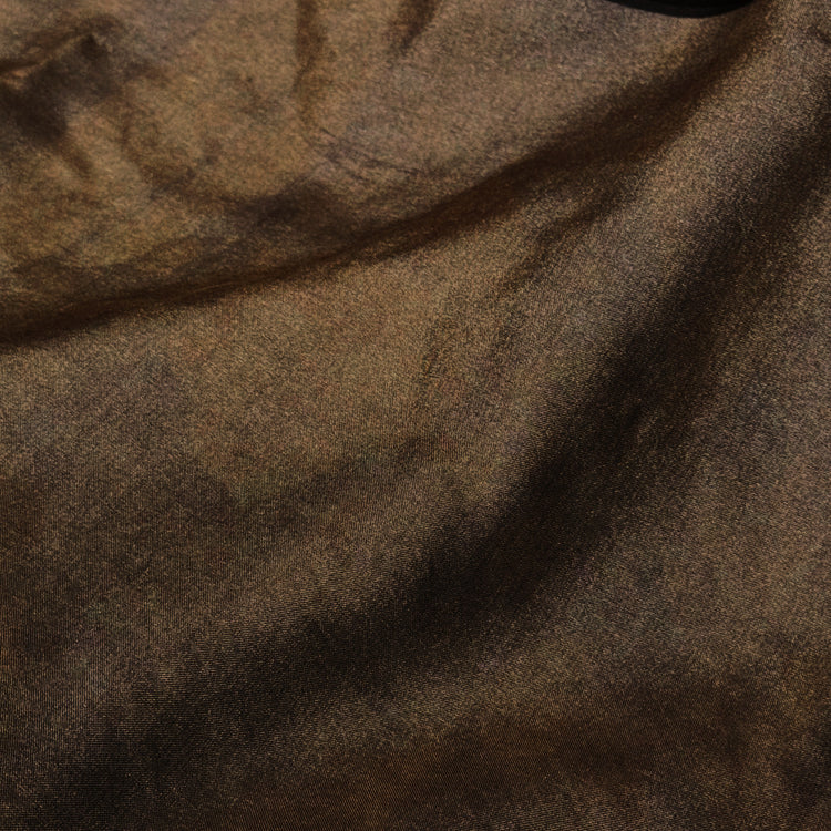 Natural Dyed Tussah Silk - Copper/Dark Saddle Brown