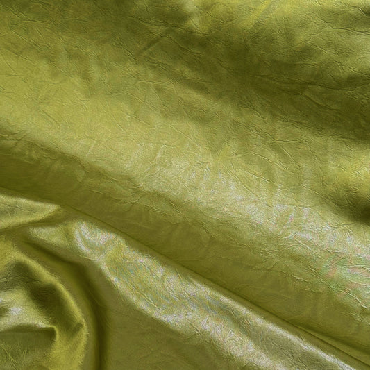 Leather Finish Satin - Olive