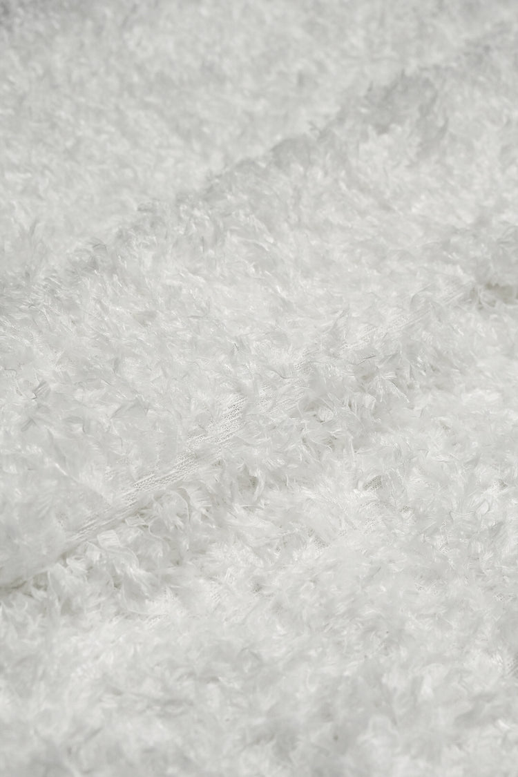 Faux Fur - Cut-Pile Warp Knit - White