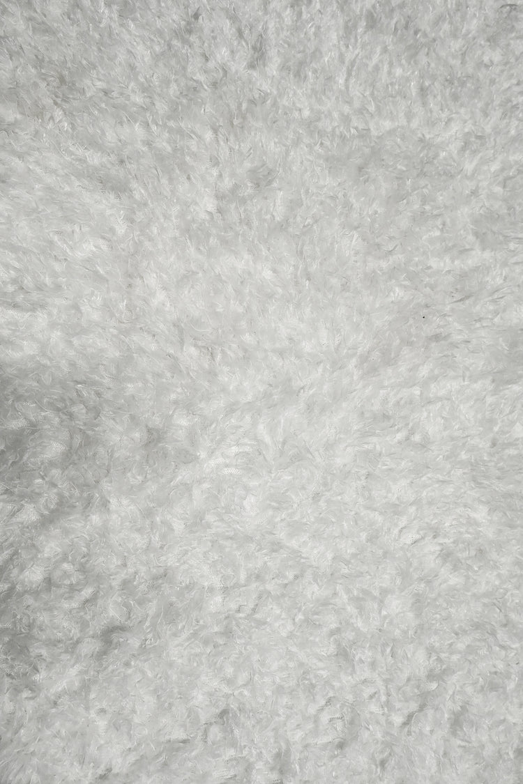 Faux Fur - Cut-Pile Warp Knit - White