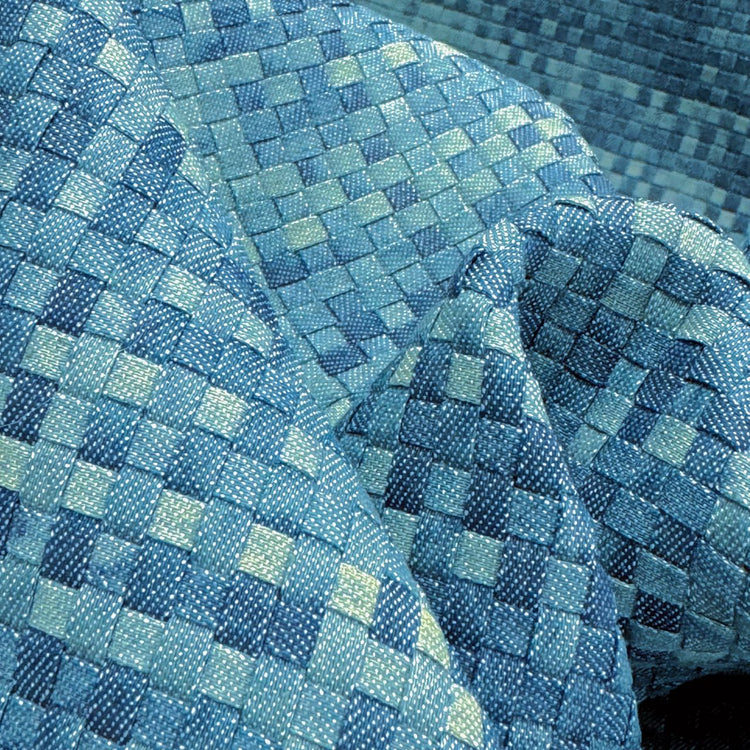 Woven Denim - Blue Tonal