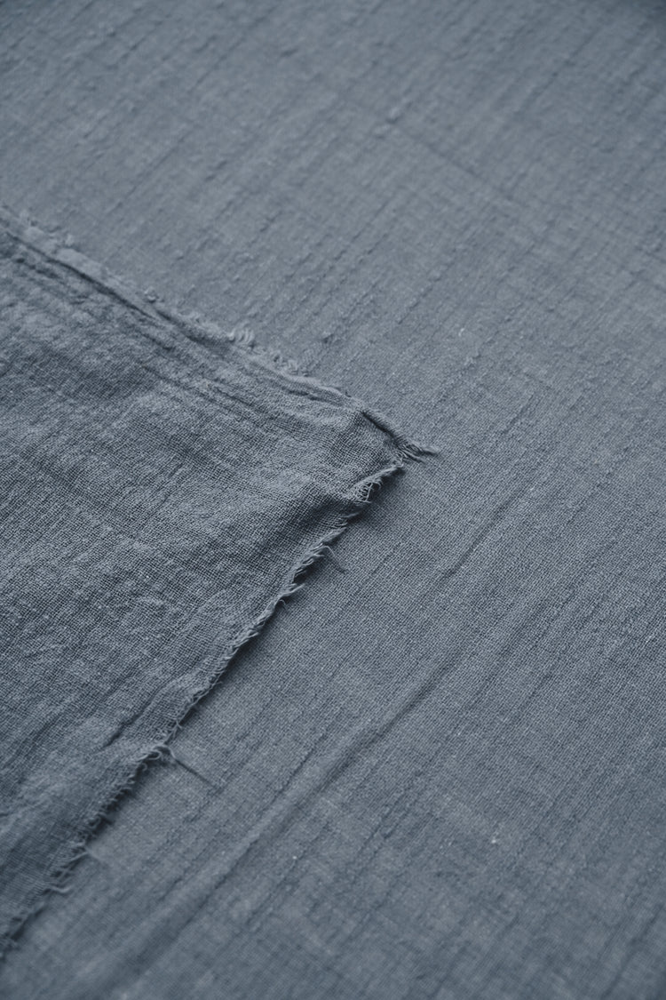 Cheesecloth Cotton Slub - Light Slate Grey