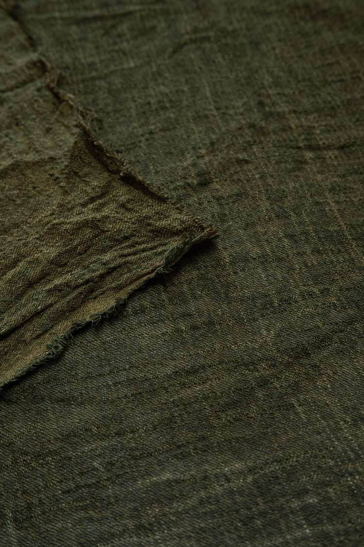 Cheesecloth Cotton Slub - Dark Olive