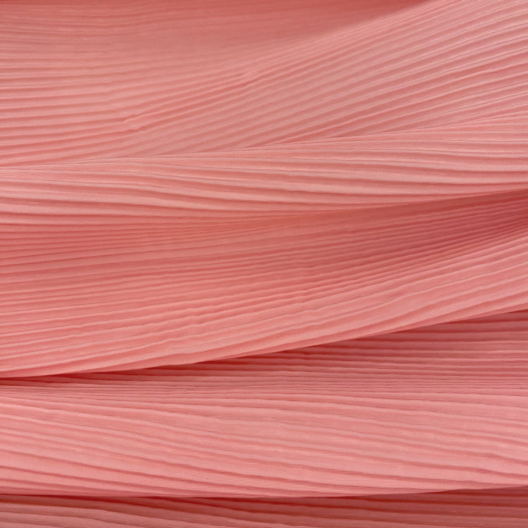 Accordion-Pleated Taffeta - Light Pink