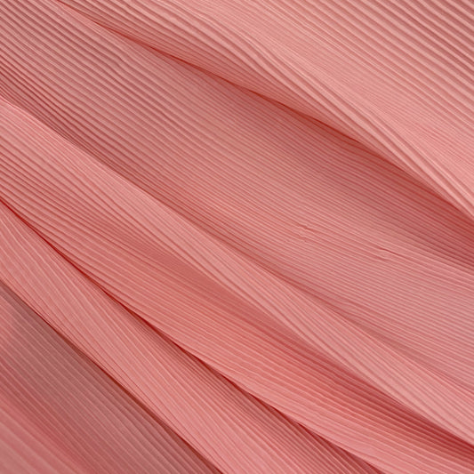 Accordion-Pleated Taffeta - Light Pink