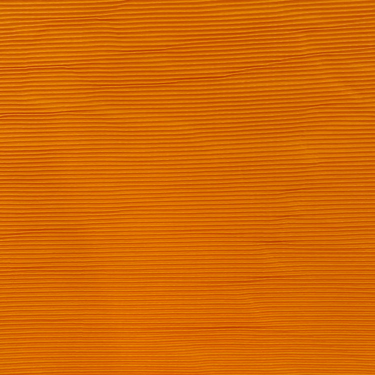 Accordion-Pleated Taffeta - Dark Orange