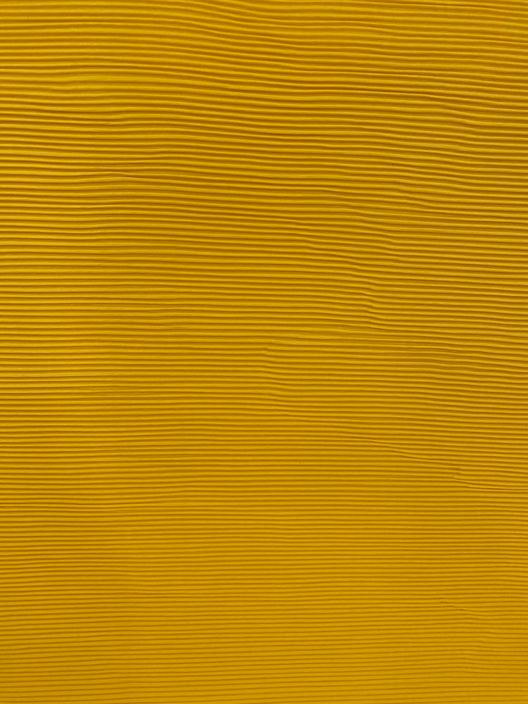 Accordion-Pleated Taffeta - Yellow