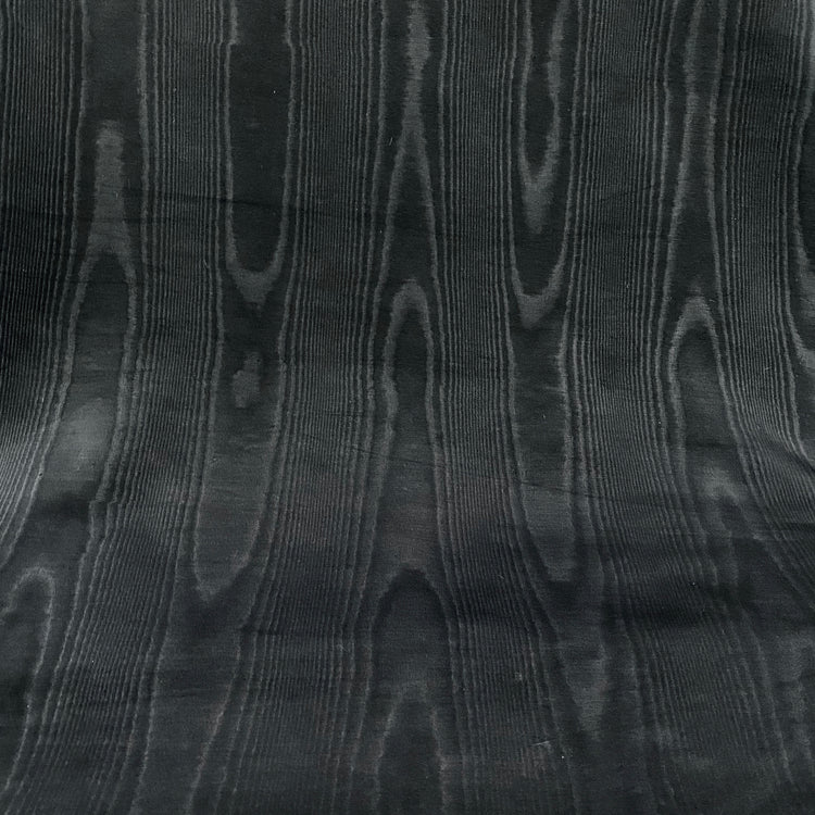 Moire Grosgrain - Black