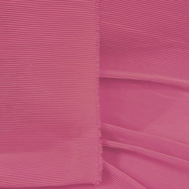 Accordion-Pleated Taffeta - Pink