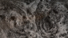 PVC - Laminated Swirl Vein Marble Print - Black/Smoke Grey