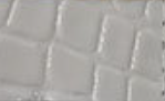 Patent Alligator Faux Leather - Medium Pattern - White