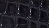 Patent Alligator Faux Leather - Medium Pattern - Slate Grey/Black