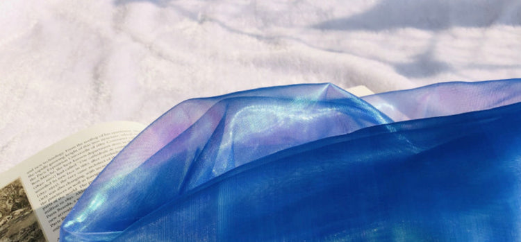 Holographic Organza - Blue Violet