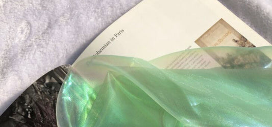 Holographic Organza - Lime/Holographic